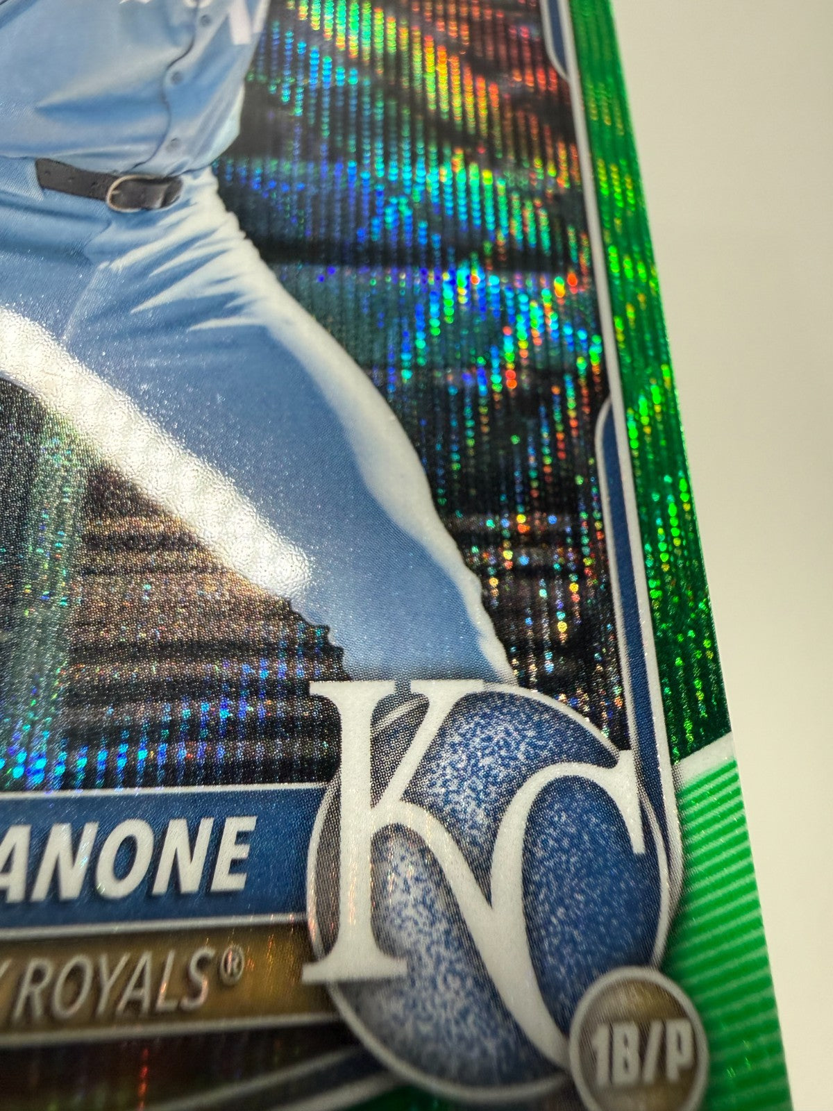 Jac Caglianone 2025 Bowman Chrome Prospect Green Wave Refractor /99 #BCP-154