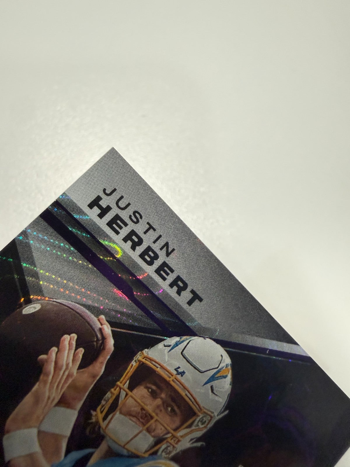 Justin Herbert 2023 Panini Black Royal /75 #69 Chargers