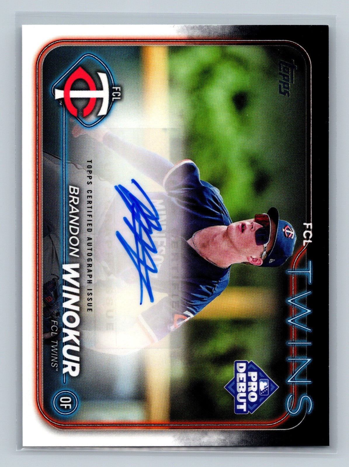 Brandon Winokur 2024 Topps Pro Debut Auto #PD-116 Twins