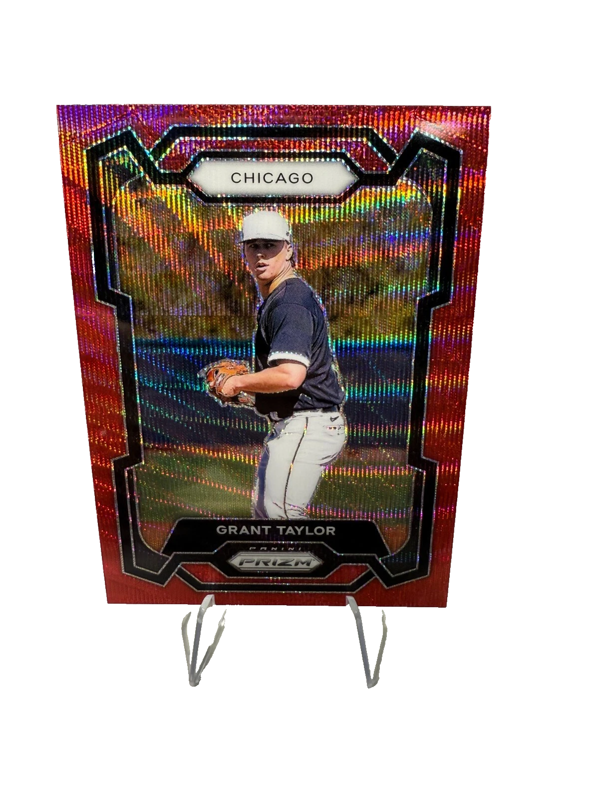 Grant Taylor 2024 Prizm Red Wave #206 White Sox
