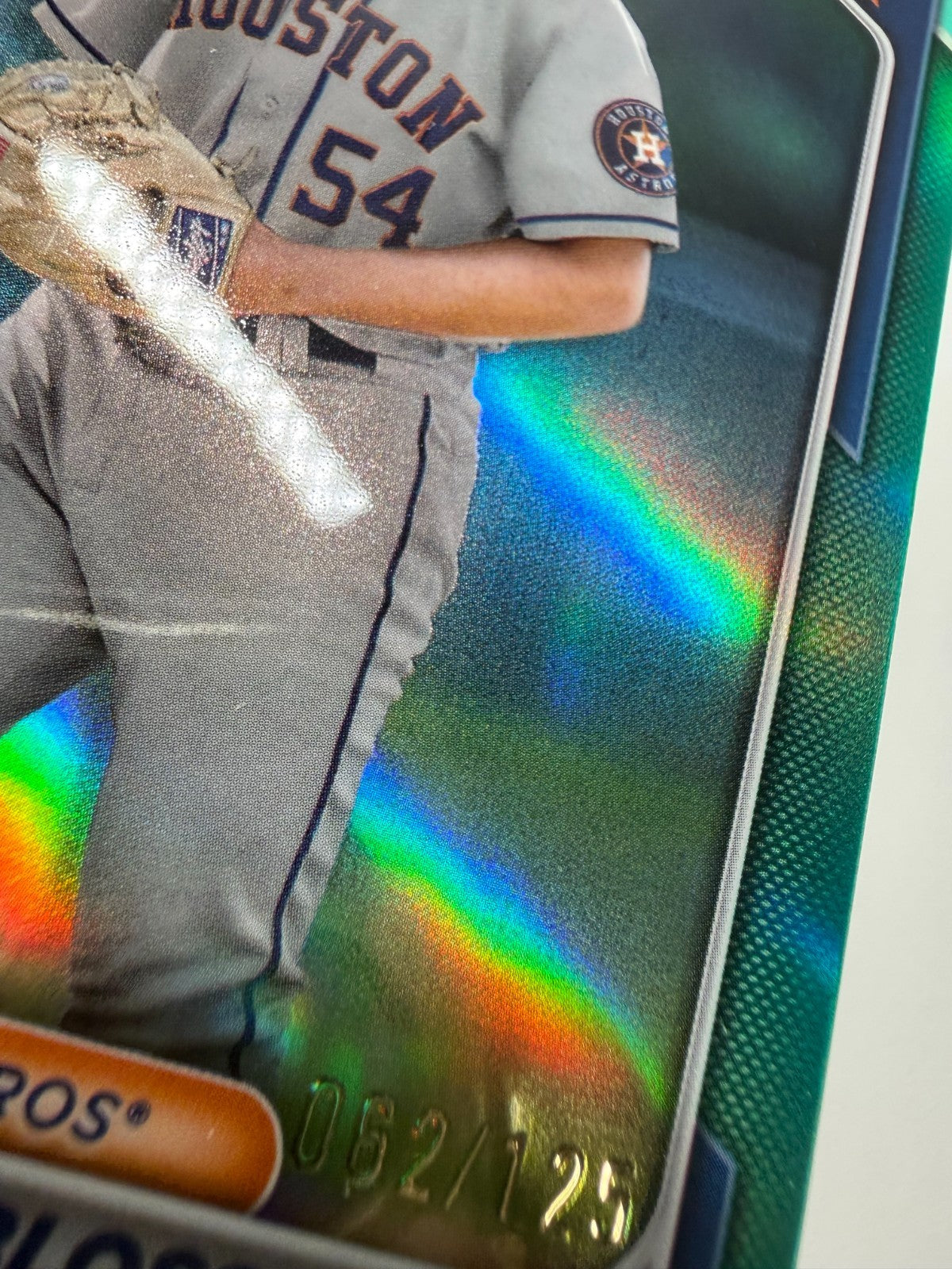 Jake Bloss 2024 Bowman Chrome 1st Aqua Refractor /125 #BCP-189 Astros