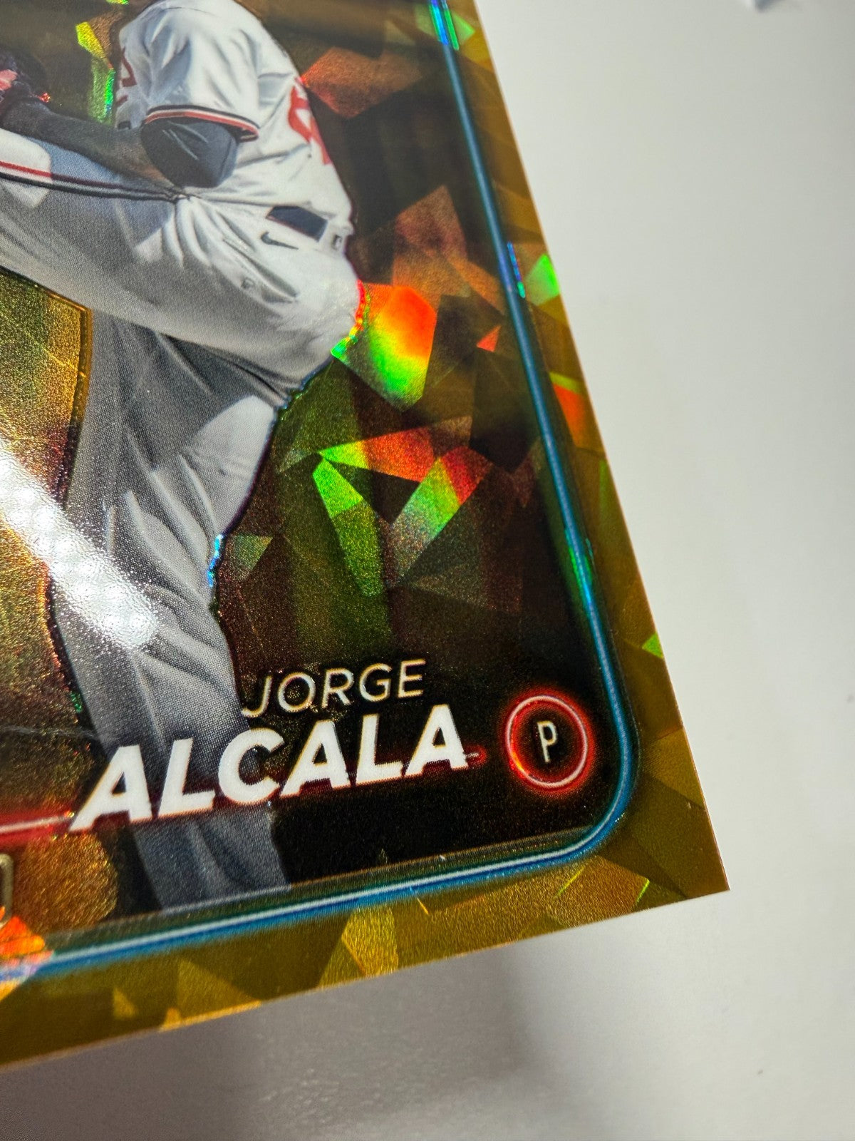 Jorge Alcala 2024 Topps Chrome Update Sapphire Gold Refractor /50 #USCS4 Twins