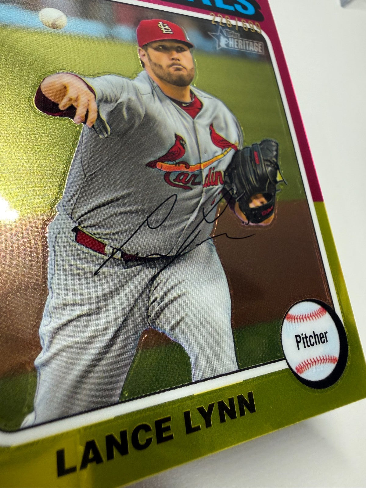 Lance Lynn 2024 Topps Heritage High Number /699 #259 Cardinals
