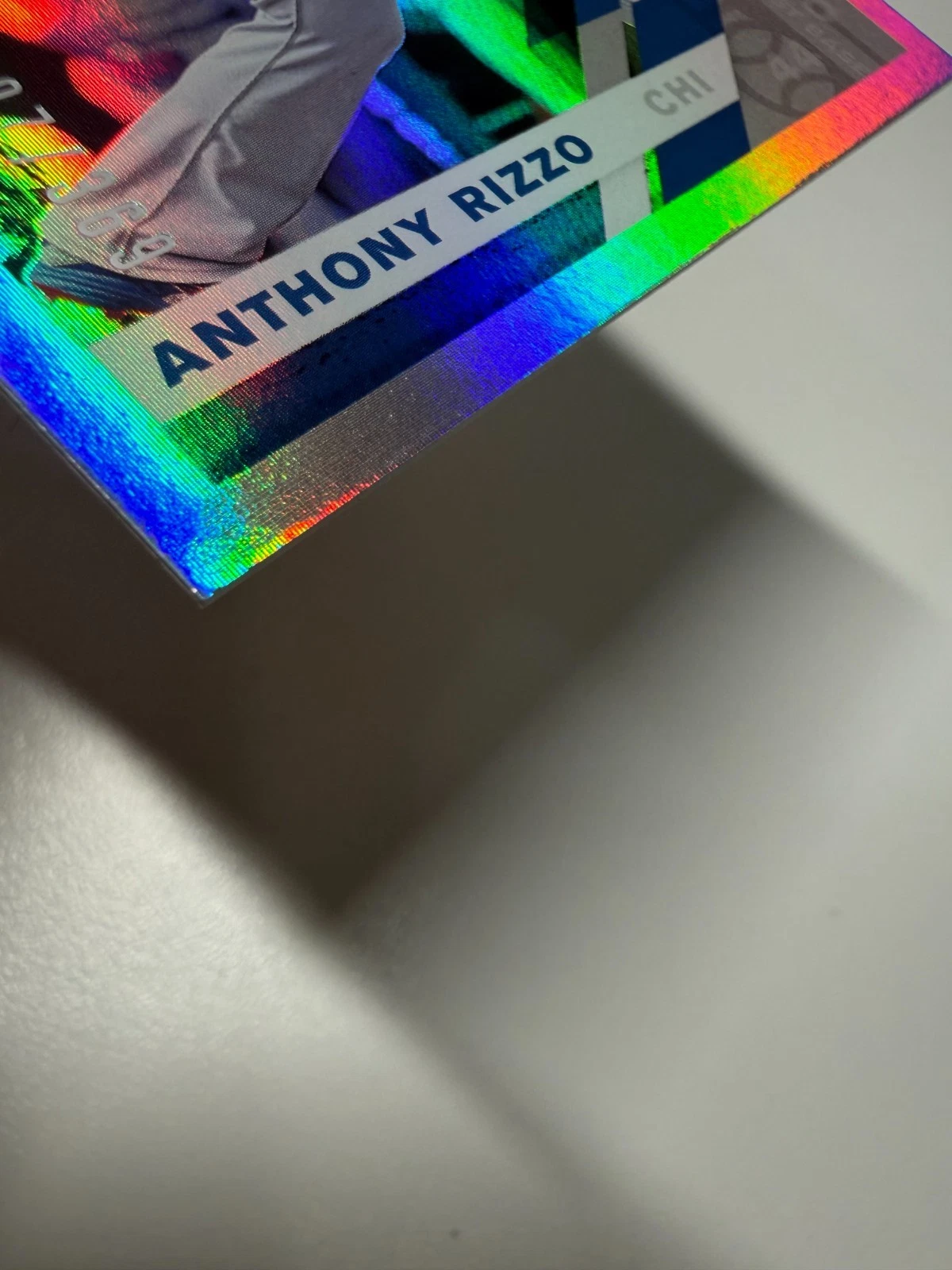 Anthony Rizzo 2019 Panini Donruss Career Stat Line /369 #187 Cubs