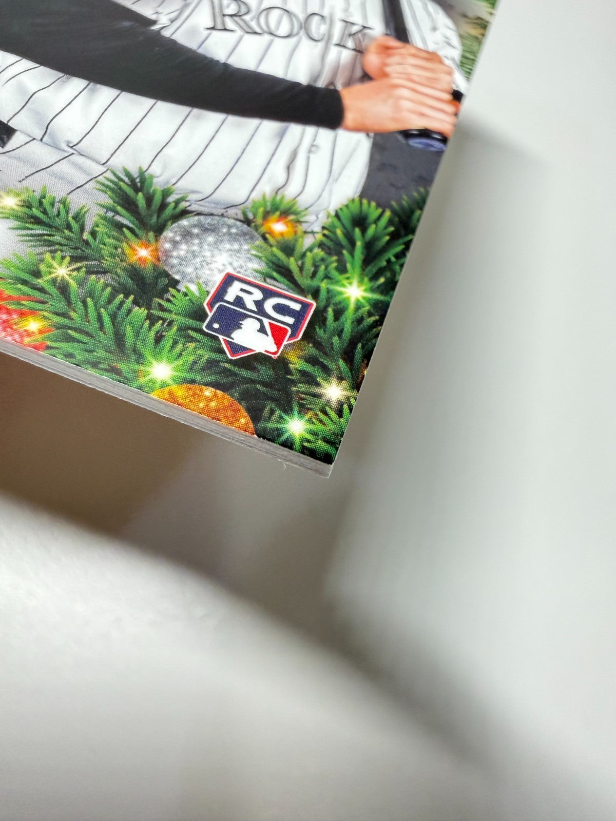 Drew Romo 2025 Topps Holiday Player Relic RC #PR-DR Rockies