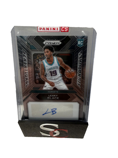 Leaky Black 2023-24 Panini Prizm Sensational Signatures Auto RC #SS-LB Hornets