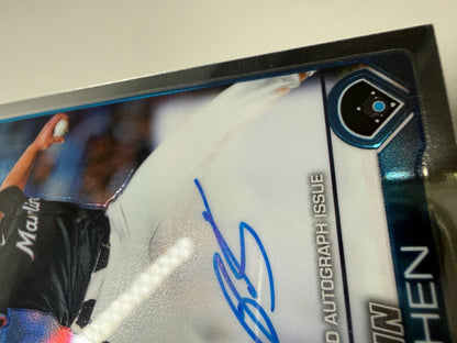 Austin Kitchen 2025 Topps Chrome Auto RC #RA-AKI Marlins