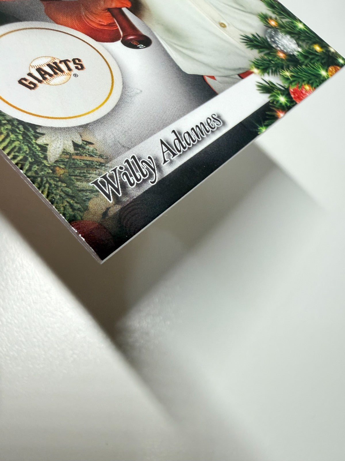 Willy Adames 2025 Topps Holiday Player Relic #PR-WA Giants