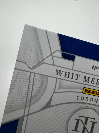 Whit Merrifield 2022 Panini National Treasures Patch /99 #68 Blue Jays