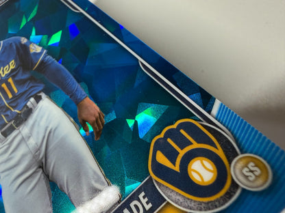 Jesus Made 2025 Bowman Chrome Prospect Sapphire Image Variation #BCP-245