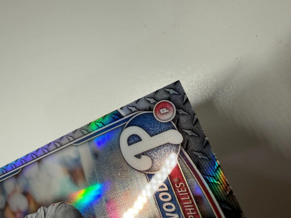 Gage Wood 2025 Bowman Draft Chrome 1st Steel Metal Refractor /100 #BDC-4