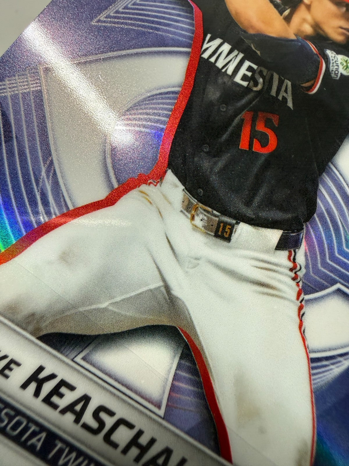 Luke Keaschall 2025 Bowman's Best Refractor RC #70 Twins