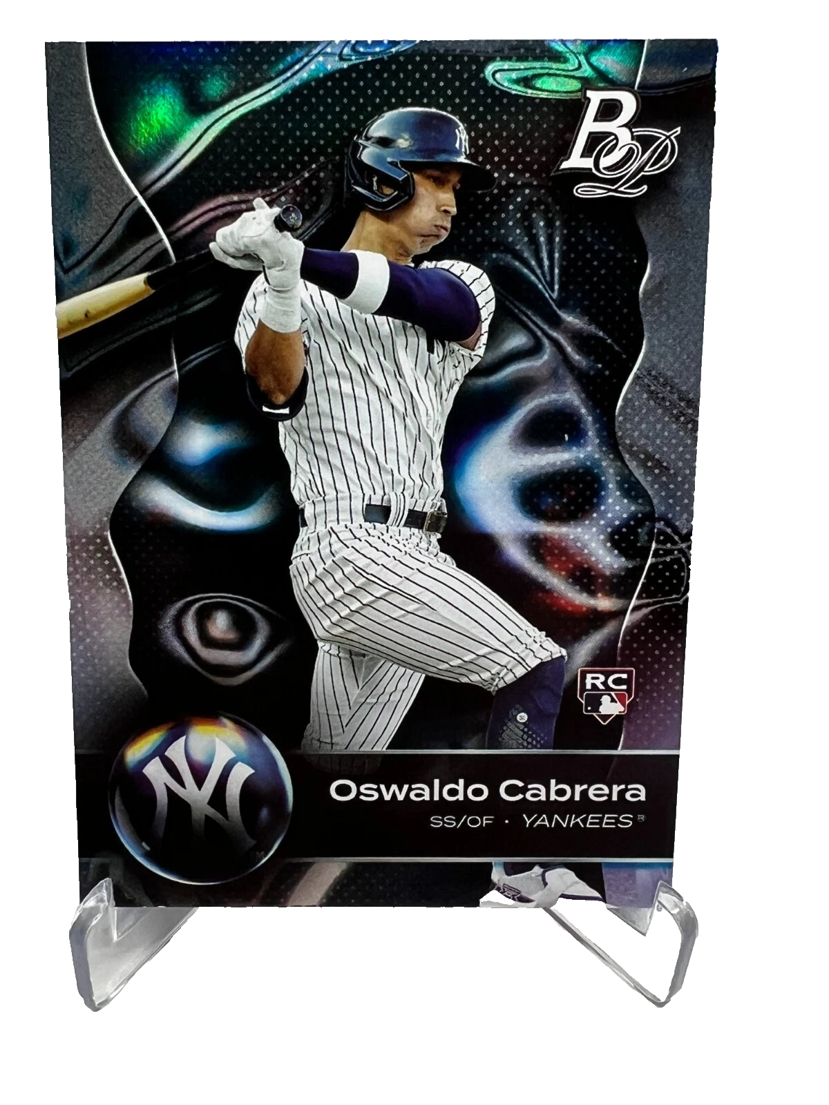 Oswaldo Cabrera 2023 Bowman Platinum RC #41 Yankees