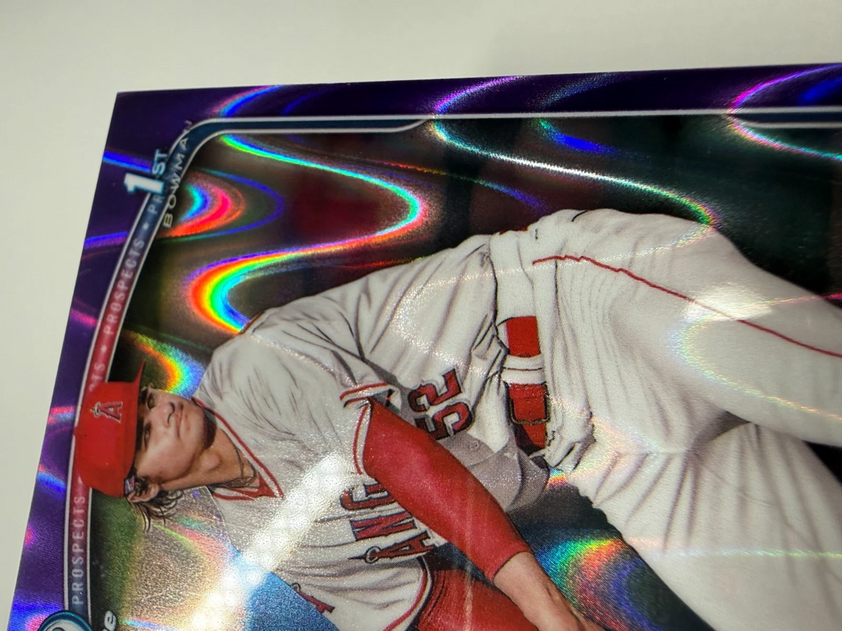 George Klassen 2025 Bowman Chrome 1st Purple RayWave Refractor /250 #BCP-63
