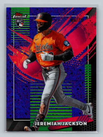 Jeremiah Jackson 2026 Topps Finest Rare Purple Mini Diamond Refractor RC /75
