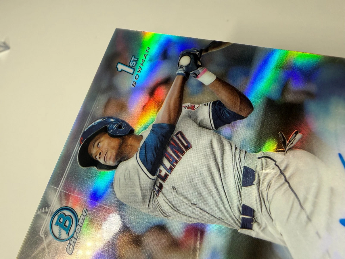 Quentin Holmes 2017 Bowman Draft Chrome 1st Refractor Auto /499 #CDA-QH