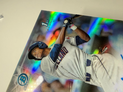 Quentin Holmes 2017 Bowman Draft Chrome 1st Refractor Auto /499 #CDA-QH