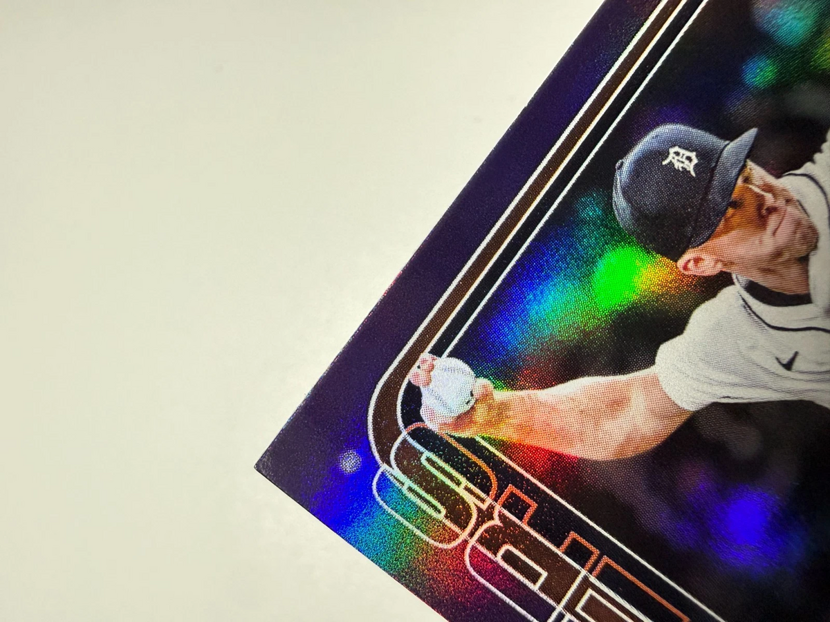 Chase Lee 2025 Topps Update Series Purple Foil RC /250 #US167 Tigers