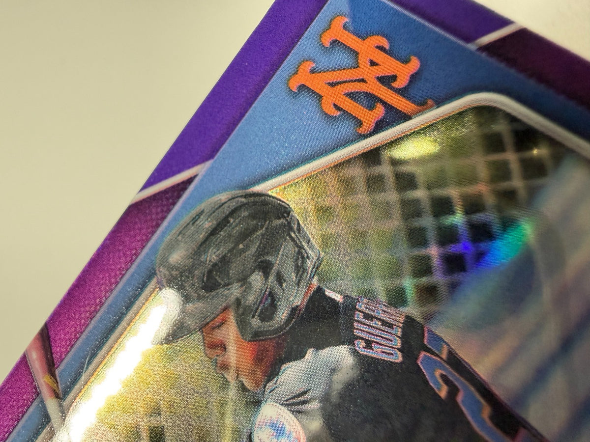 Vladi Guerrero 2024 Bowman Draft Chrome Purple Refractor /250 #BDC-190 Mets