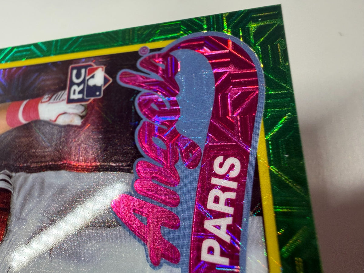 Kyren Paris 2024 Topps Series 2 Green Mojo RC /99 #2T89C-38 Angels
