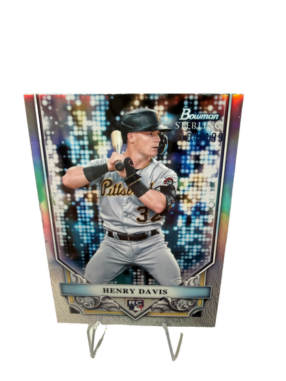 Henry Davis 2024 Bowman Sterling Refractor RC /199 #BSR-2 Pirates
