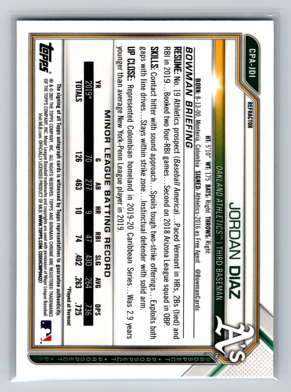 Lourdes Gurriel Jr. 2024 Topps Finest Auto #FA-LG Diamondbacks