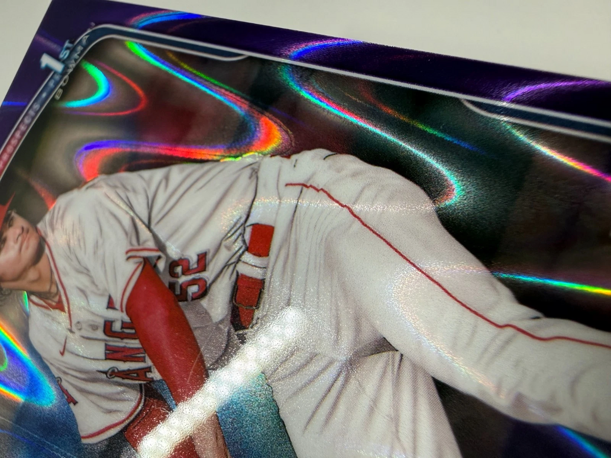 George Klassen 2025 Bowman Chrome 1st Purple RayWave Refractor /250 #BCP-63