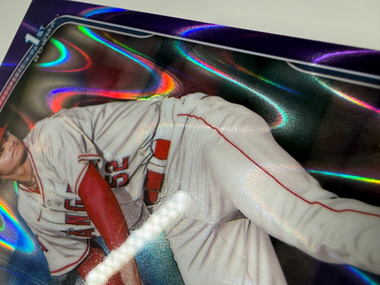 George Klassen 2025 Bowman Chrome 1st Purple RayWave Refractor /250 #BCP-63