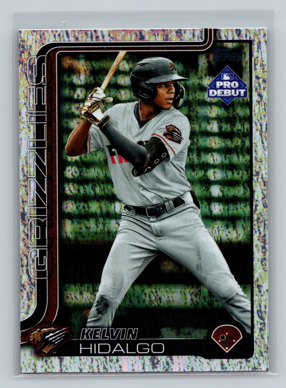Kelvin Hidalgo 2025 Topps Pro Debut Sparkle Foil /175 #PD-46 Grizzlies