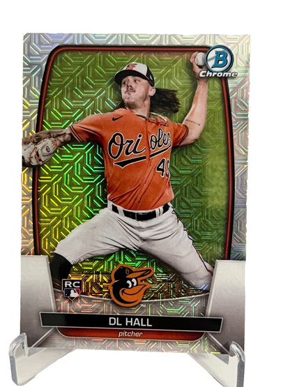 DL Hall 2023 Bowman Chrome Mojo Refractor RC #9