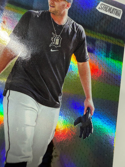 Jace Jung 2025 Topps Stadium Club Rainbow Foil RC /25 #47 Tigers