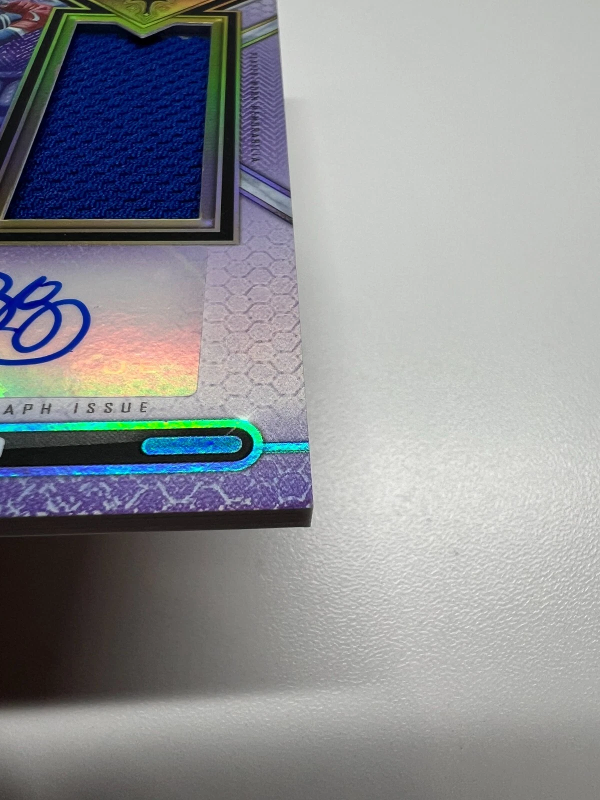 Cavan Biggio 2021 Triple Threads Single Jumbo Relic Auto /75 #ASJR-CB Blue Jays