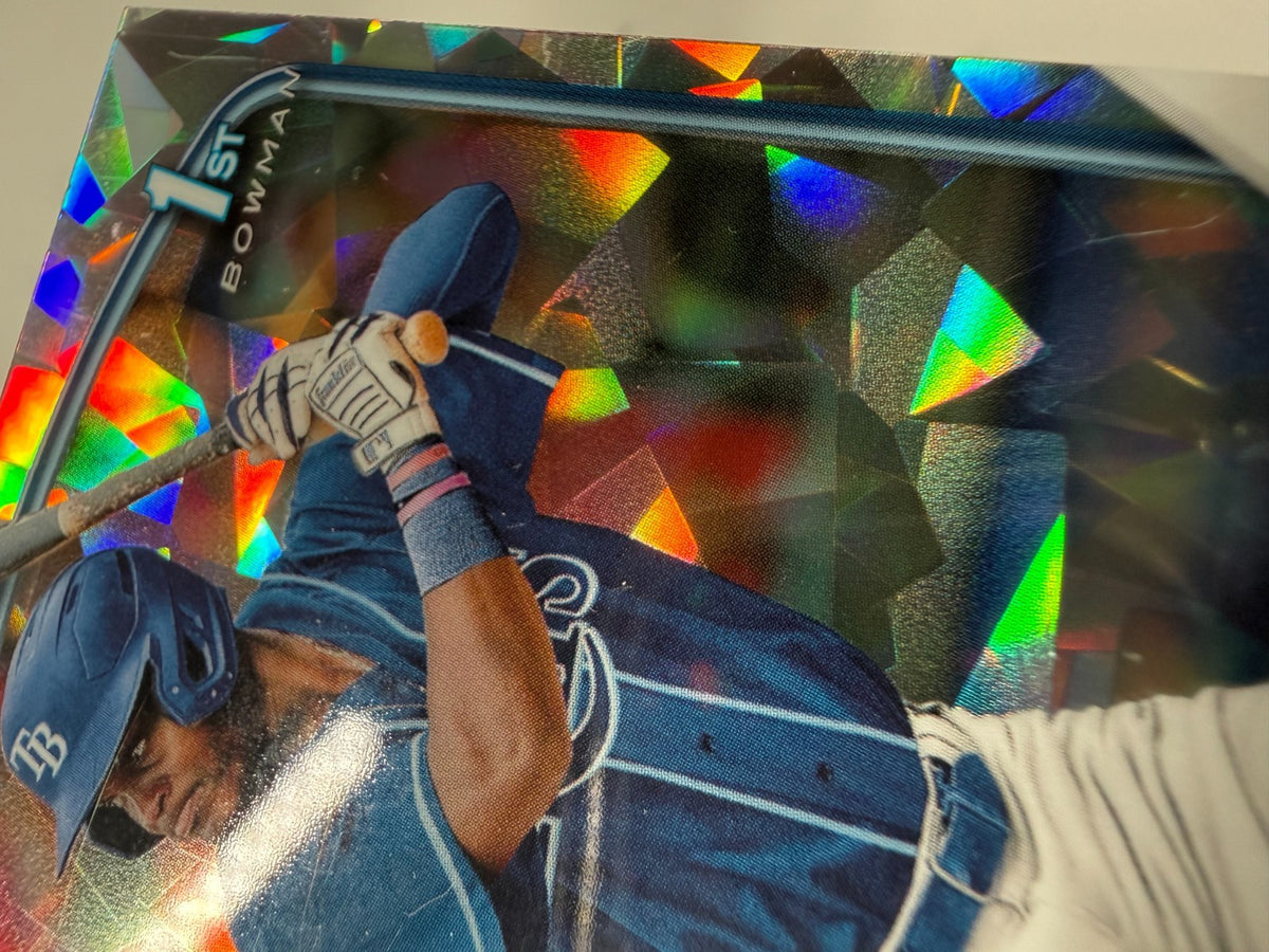 Ronny Simon 2023 Bowman Chrome 1st Atomic Refractor #BCP-112 Rays