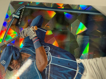Ronny Simon 2023 Bowman Chrome 1st Atomic Refractor #BCP-112 Rays