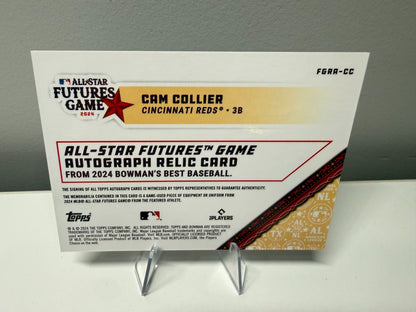 Cam Collier 2024 Bowmans Best All Star Futures Game Purple Relic Auto /250