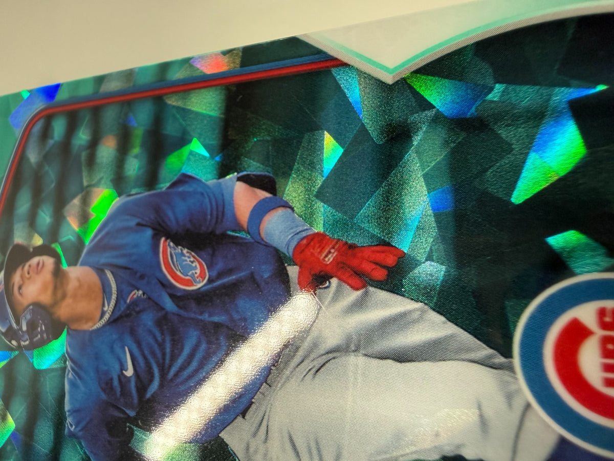 Cristian Hernandez 2023 Bowman Chrome Prospect Sapphire Aqua Refractor /55