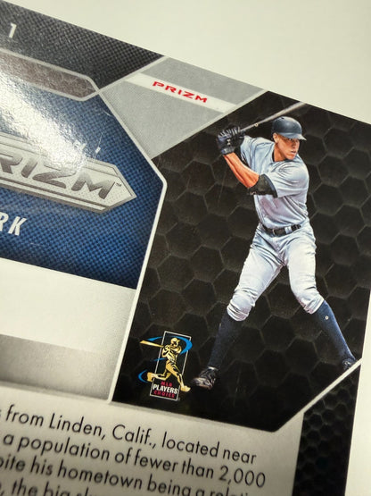 Aaron Judge 2017 Panini Prizm Red Crystals RC /75 #1 Yankees