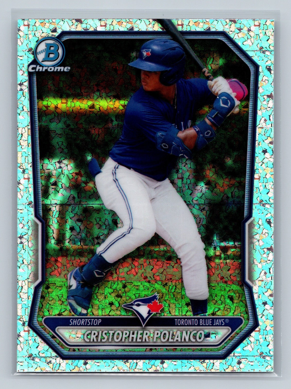 Cristopher Polanco 2026 Bowman Chrome Prospects Mini Diamond Refractor #BCP-34