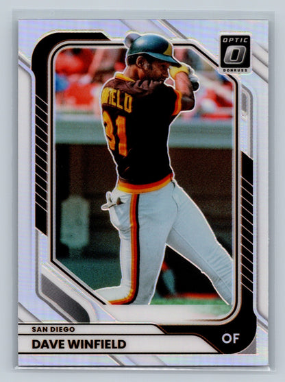 Dave Winfield 2026 Panini Donruss Optic Holo Prizm #34 Padres
