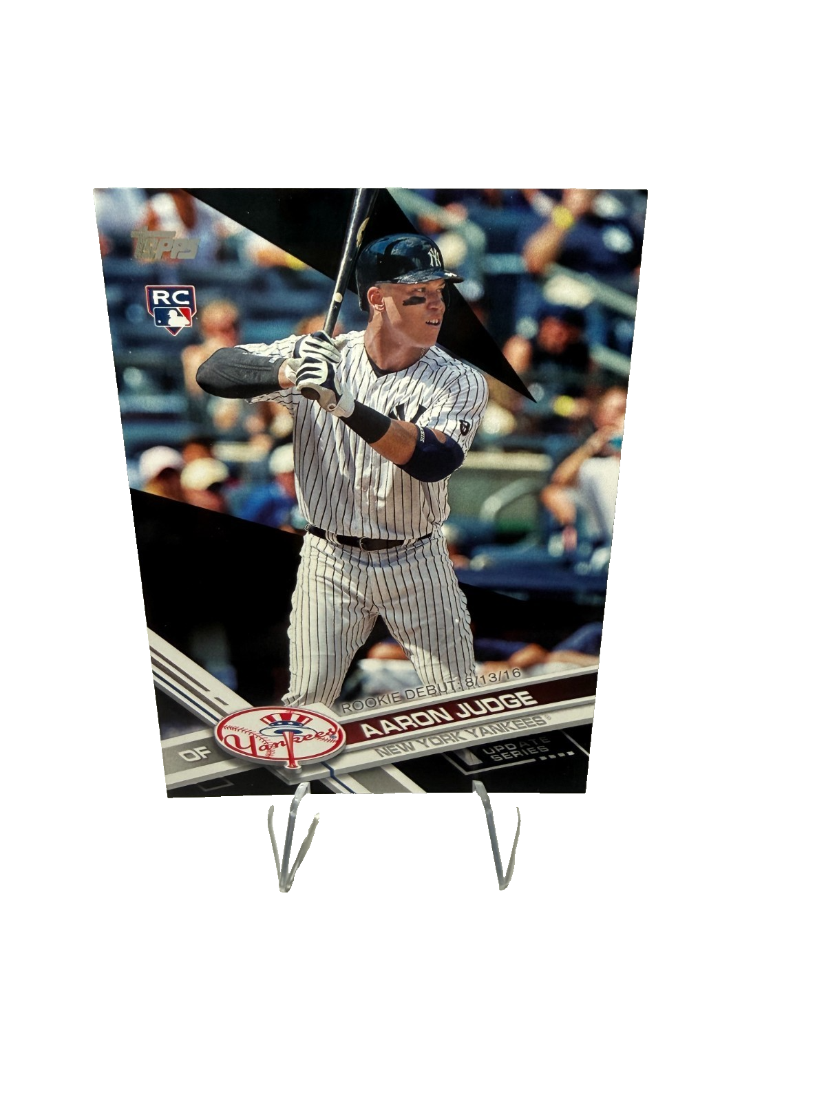 Aaron Judge 2017 Topps Update Black RC /66 #US99 Yankees