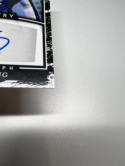 Isaiah King 2022 SAGE Artistry White Auto #A-IK Bulls