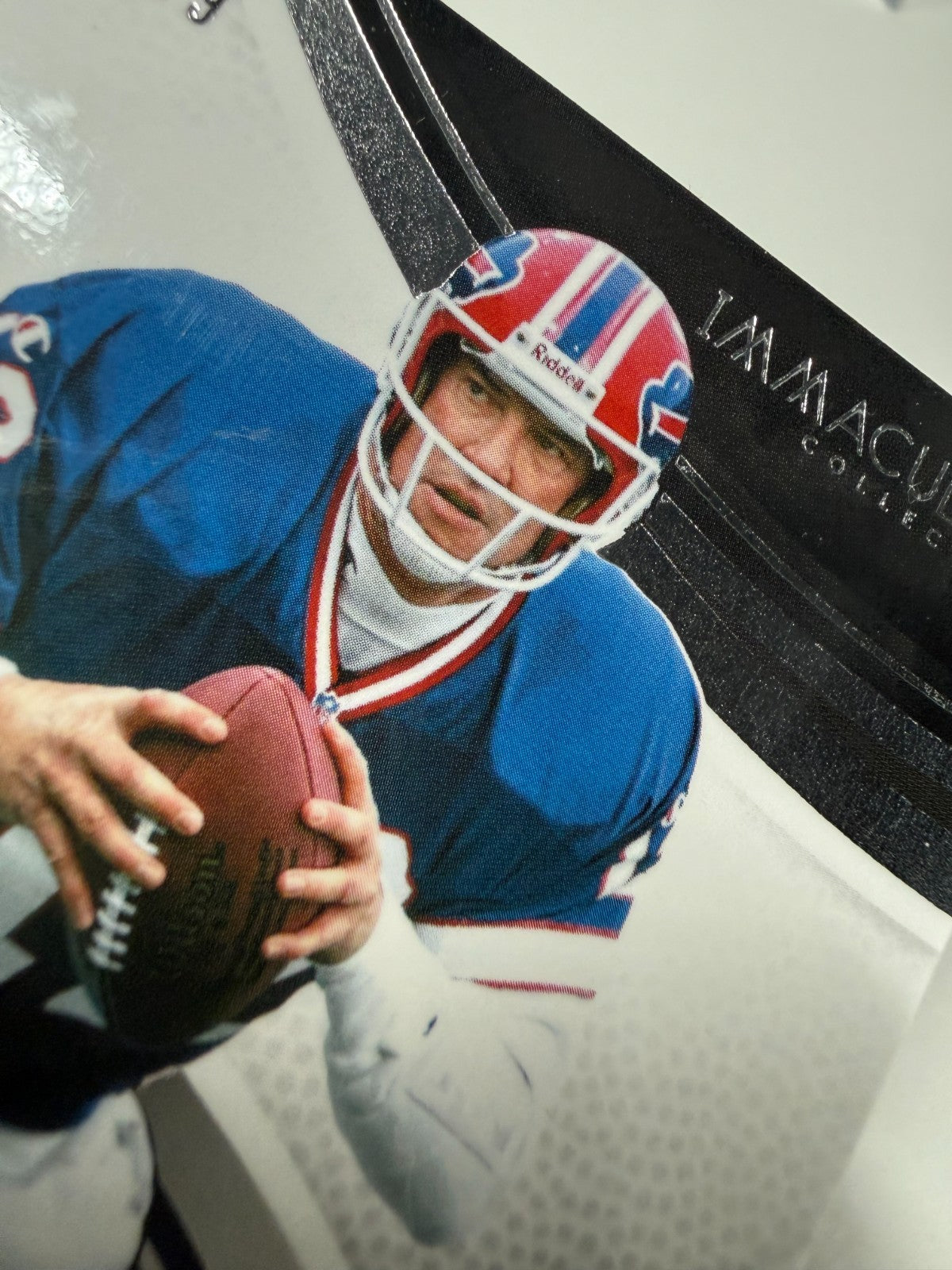 Jim Kelly 2025 Panini Immaculate Collection Eye Black Auto /49 #IEB-JKY Bills
