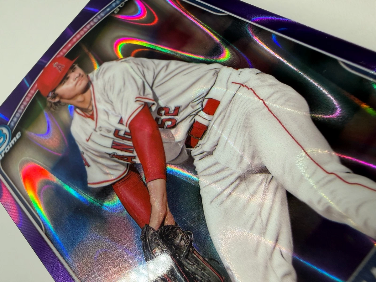 George Klassen 2025 Bowman Chrome 1st Purple RayWave Refractor /250 #BCP-63