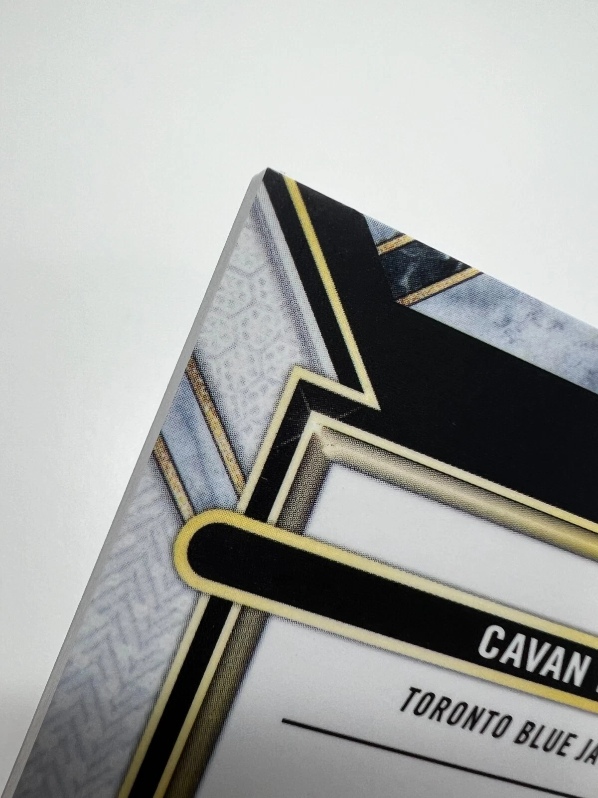 Cavan Biggio 2021 Triple Threads Single Jumbo Relic Auto /75 #ASJR-CB Blue Jays