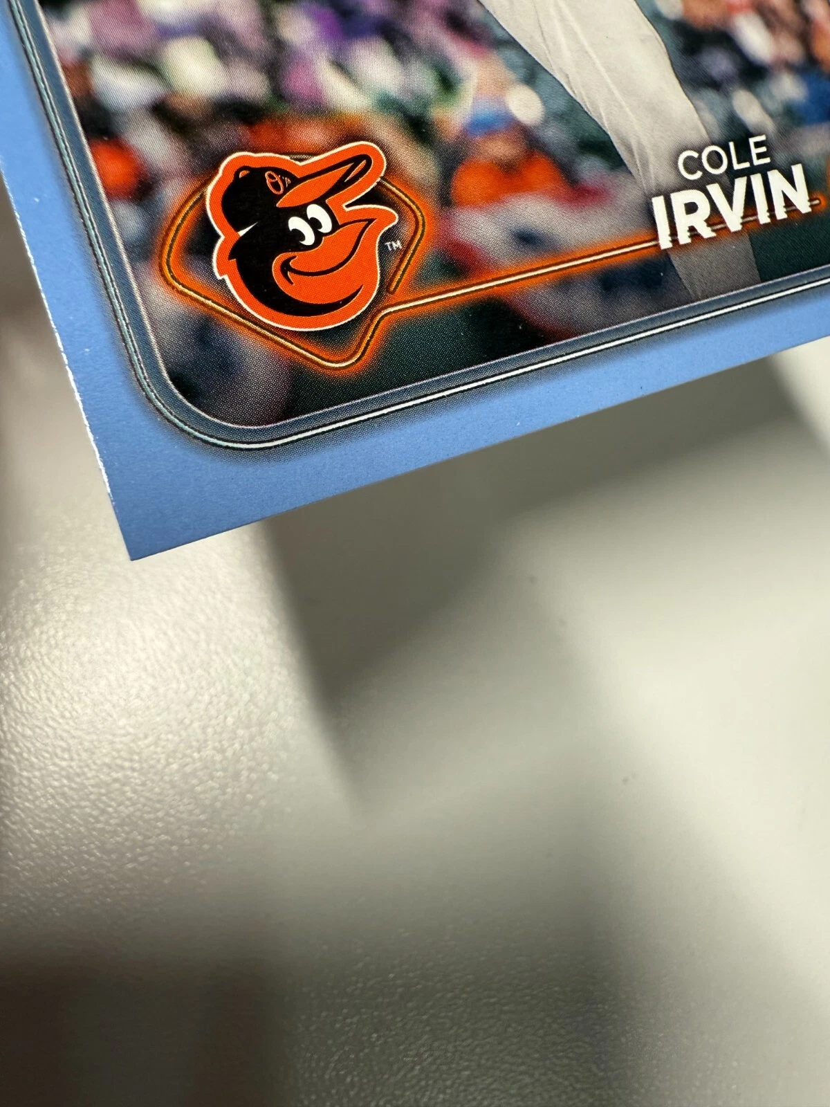 Cole Irvin 2024 Topps Baseball Update Father’s Day Blue /50 #US138 Orioles