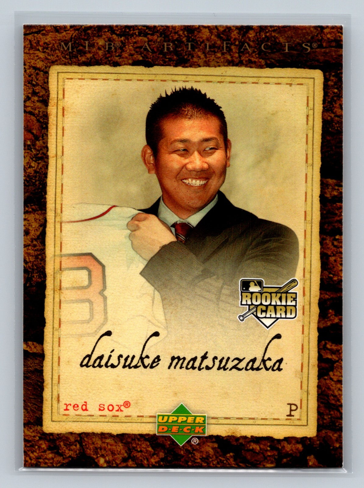 Daisuke Matsuzaka 2007 Upper Deck MLB Artifacts Rookie #77 Red Sox