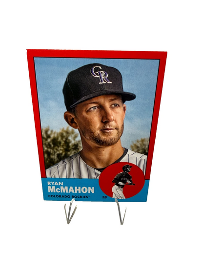 Ryan McMahon 2022 Topps Archive Red /75 #87 Rockies