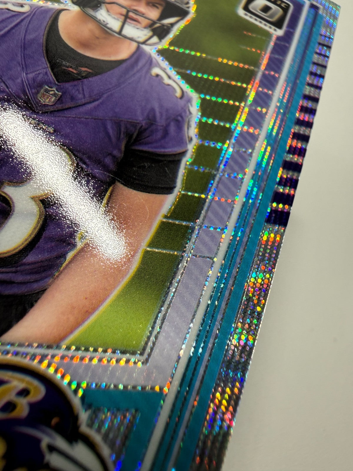 Tyler Loop 2025 Panini Donruss Optic Wave Prizm RC /300 #227 Ravens