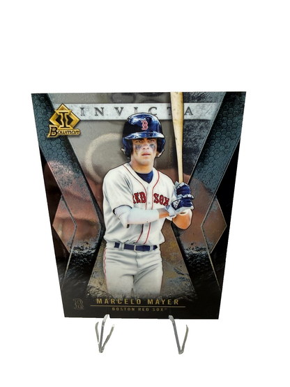 Marcelo Mayer 2021 Bowman Draft Invicta #BI-4 Red Sox