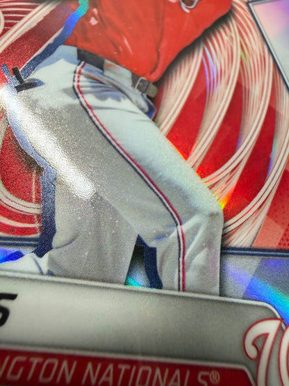 Eli Willits 2025 Bowman's Best Top Prospects Refractor #TP-20 Nationals